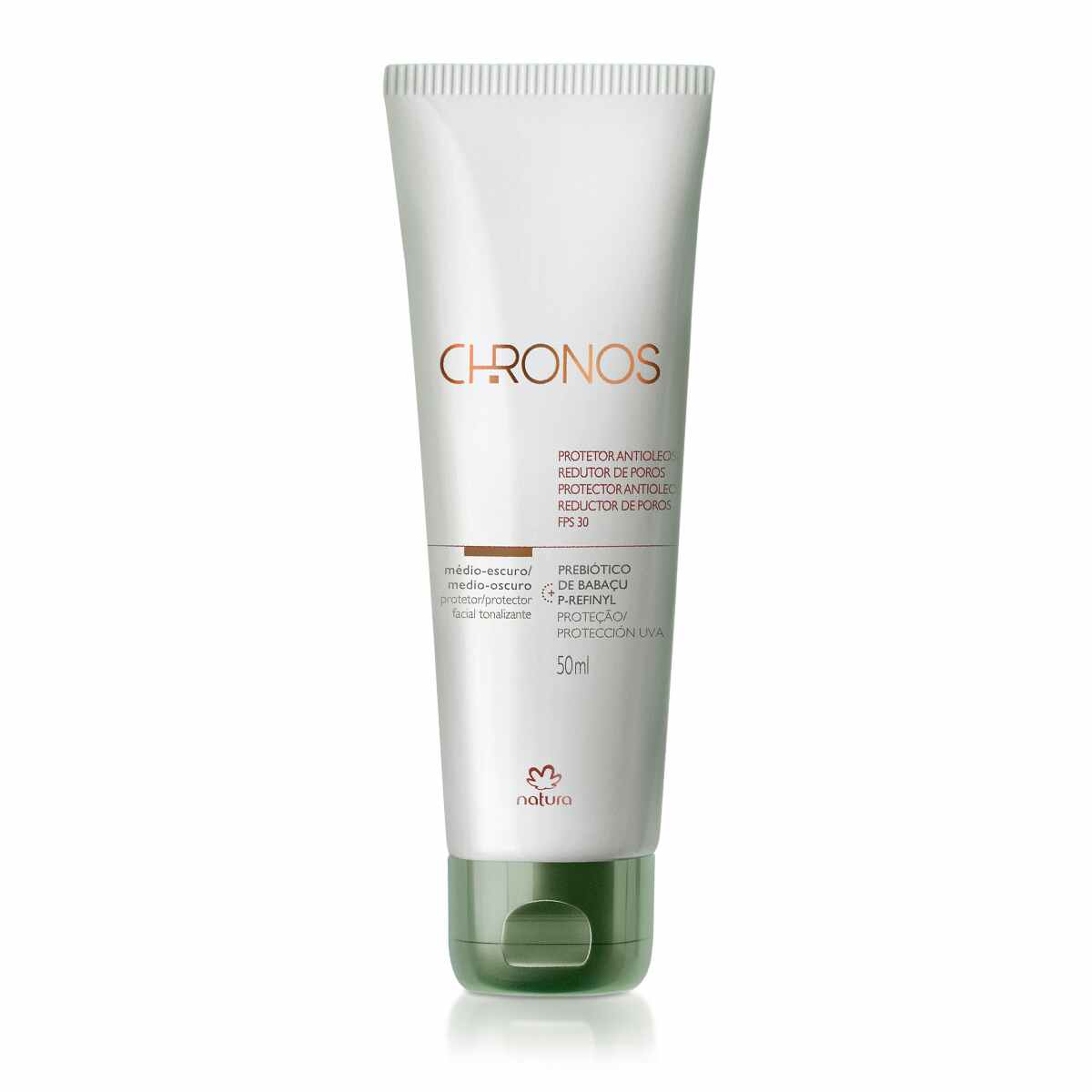 Protetor Antioleosidade Redutor de Poros FPS 30 FPUVA 10 Chronos 50ml