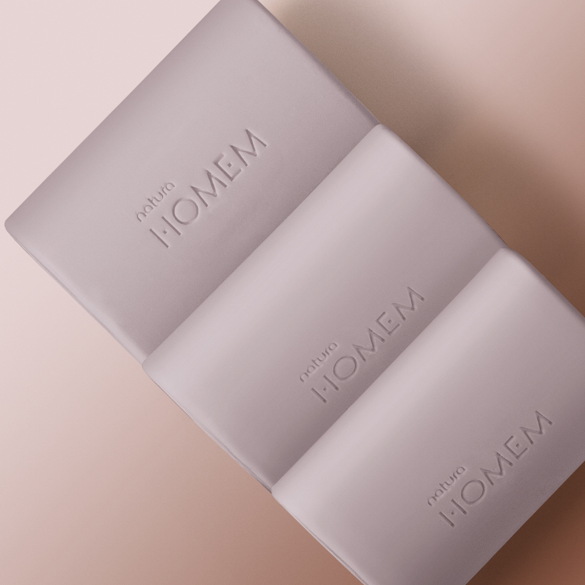 Caixa de Sabonetes em Barra Natura Homem Neo