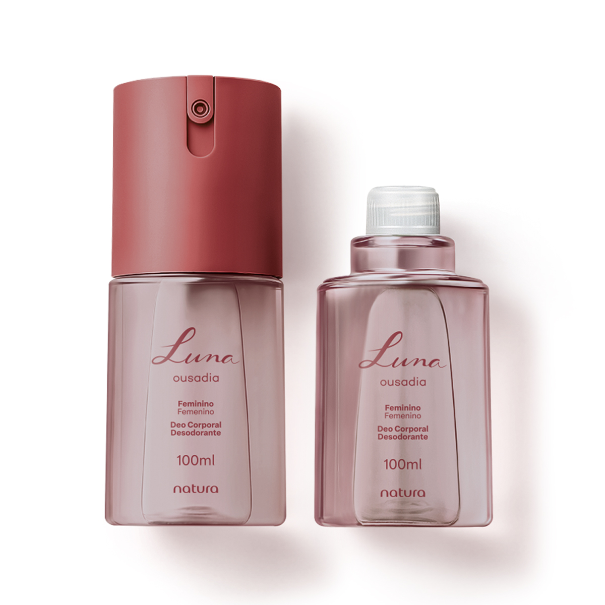 Kit Desodorante Corporal Luna Ousadia com Refil