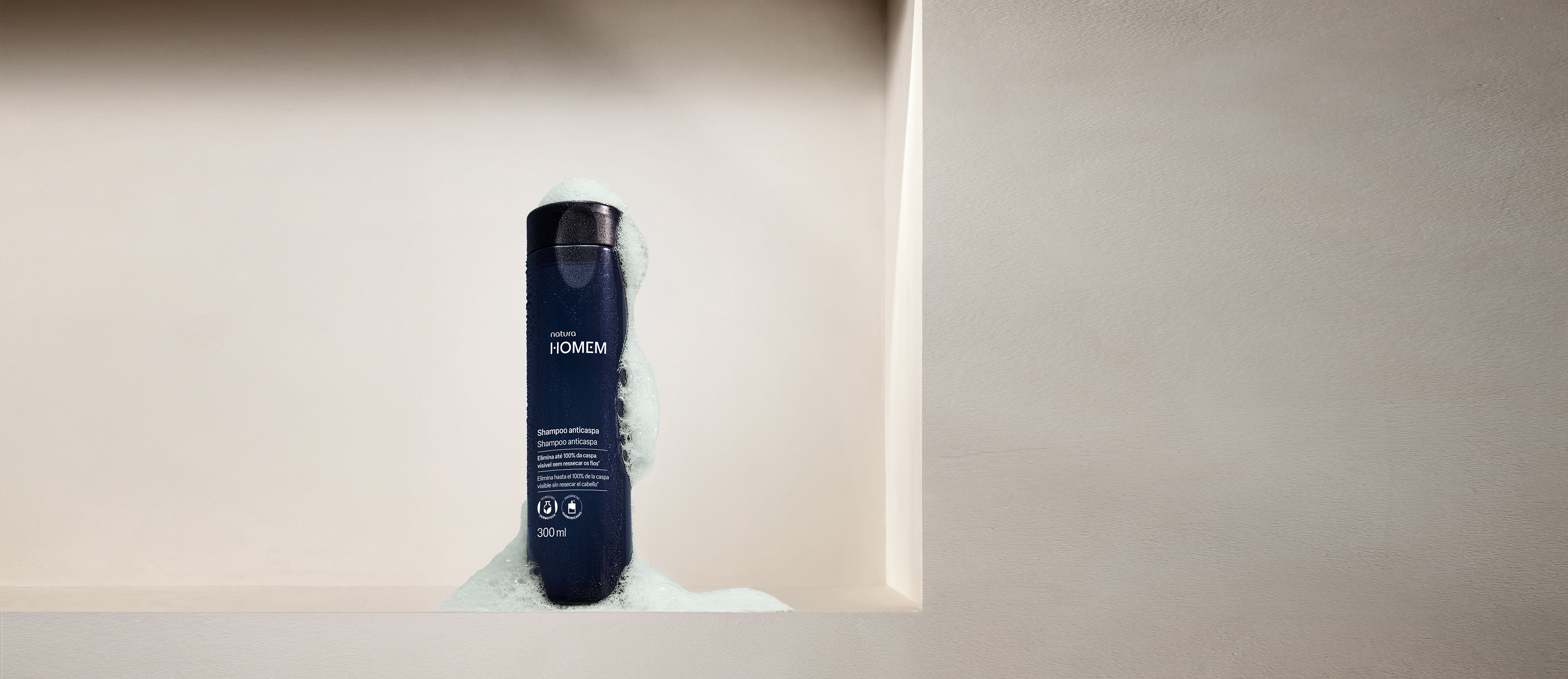Shampoo Anticaspa Natura Homem