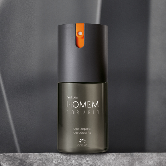 Desodorante Corporal Natura Homem Cor.agio