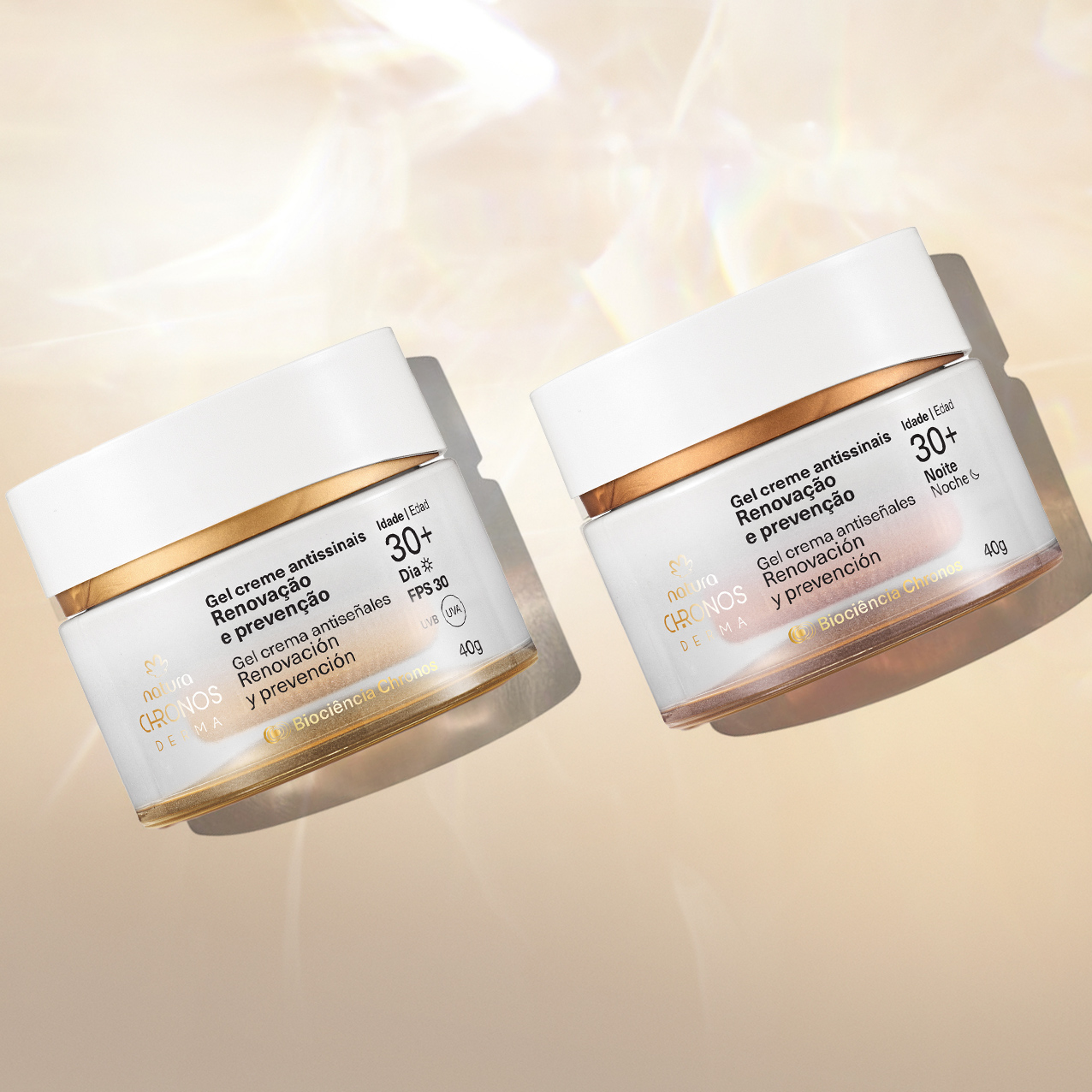 Kit Dupla Antissinais 30+ Chronos Derma (2 produtos)