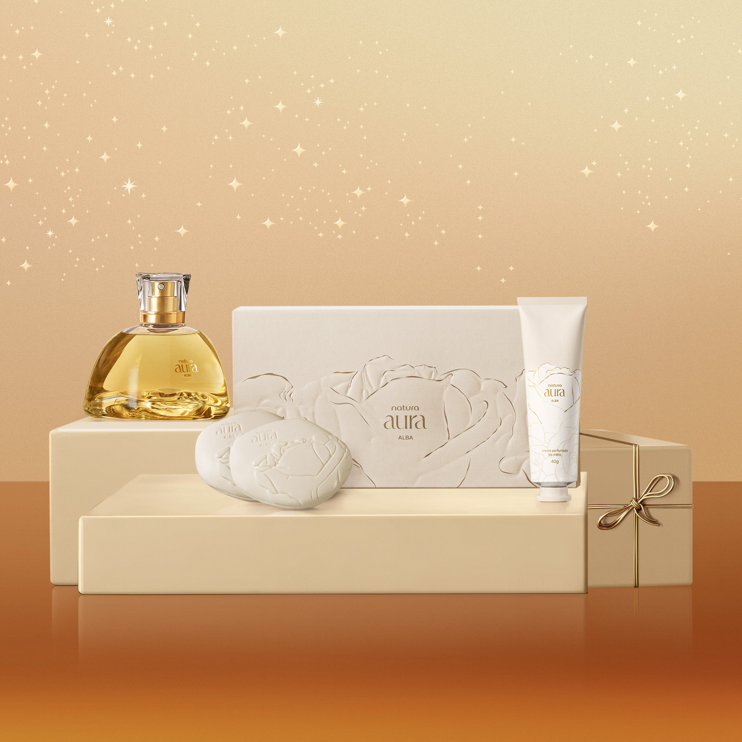 Presente Natura Aura Alba Completo (3 produtos)