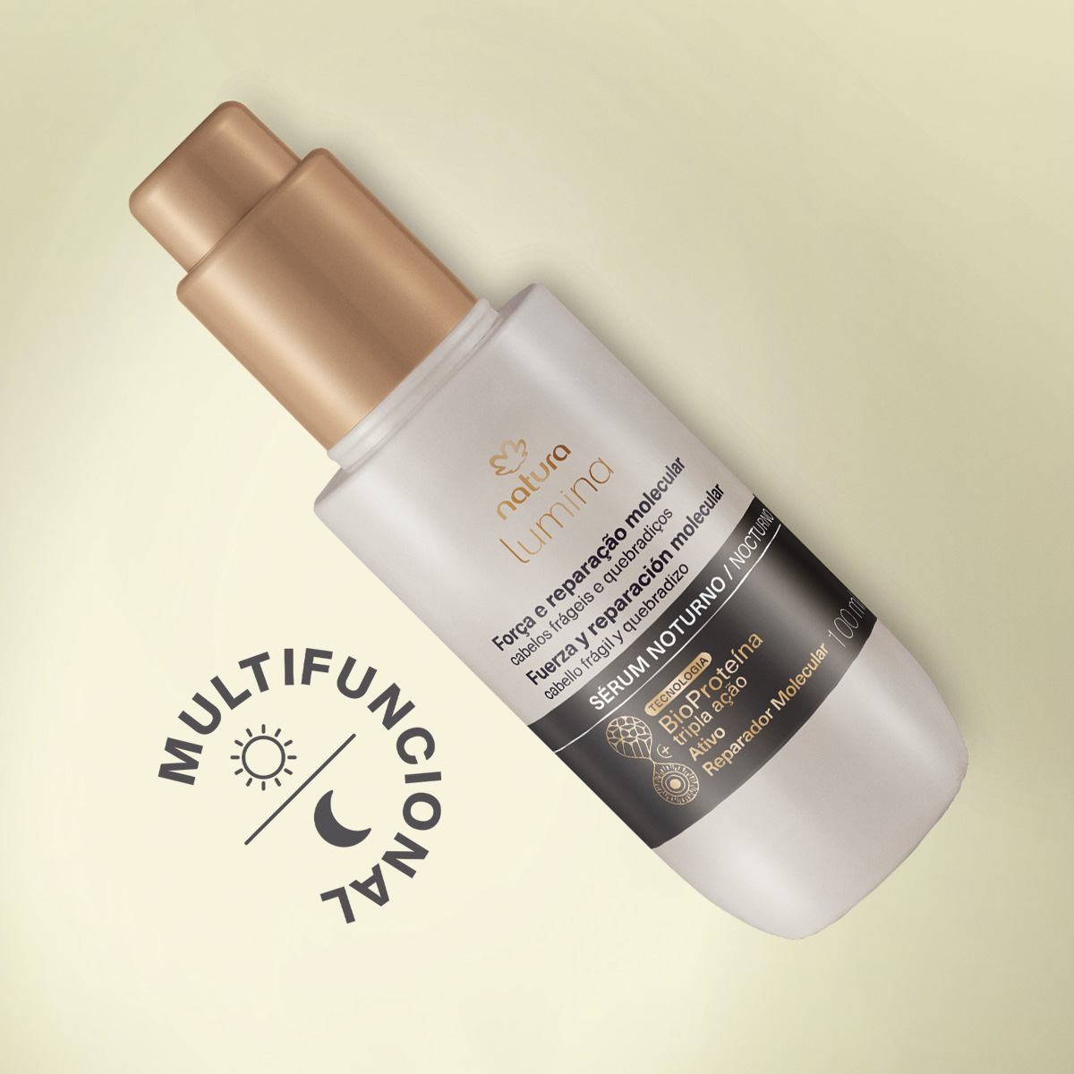 Sérum Noturno Força e Reparação Molecular Lumina