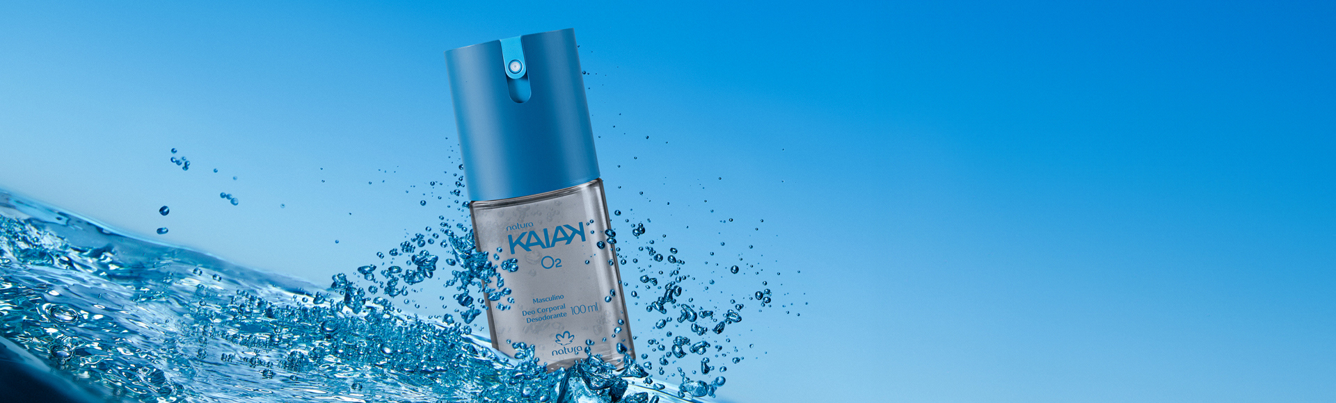 Desodorante Corporal Kaiak O2 Masculino 100 ml