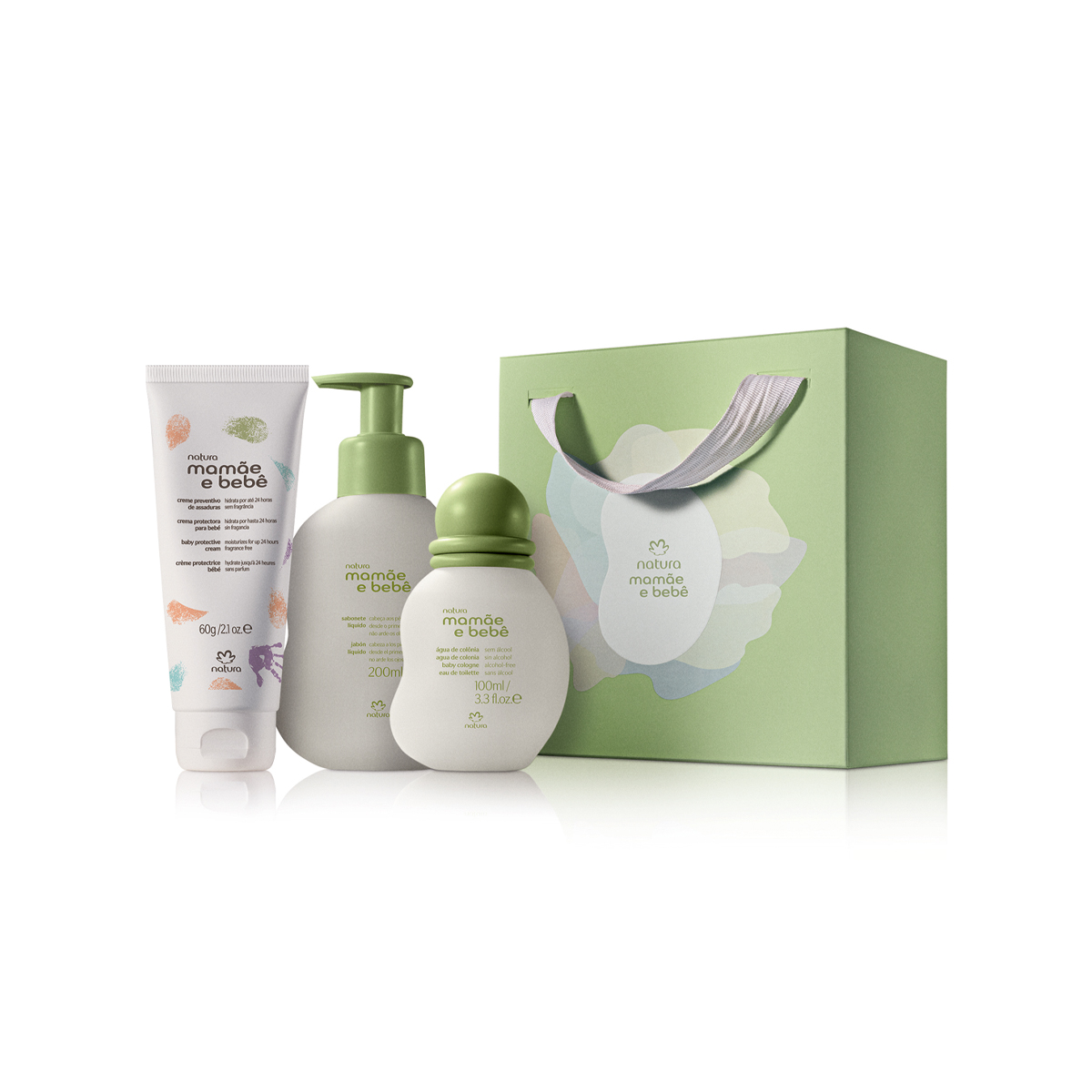 Kit Mamãe e Bebê Momento Chá de Bebê (3 produtos)