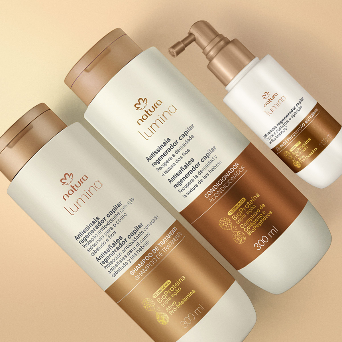 Presente Natura Lumina Antissinais (3 produtos)