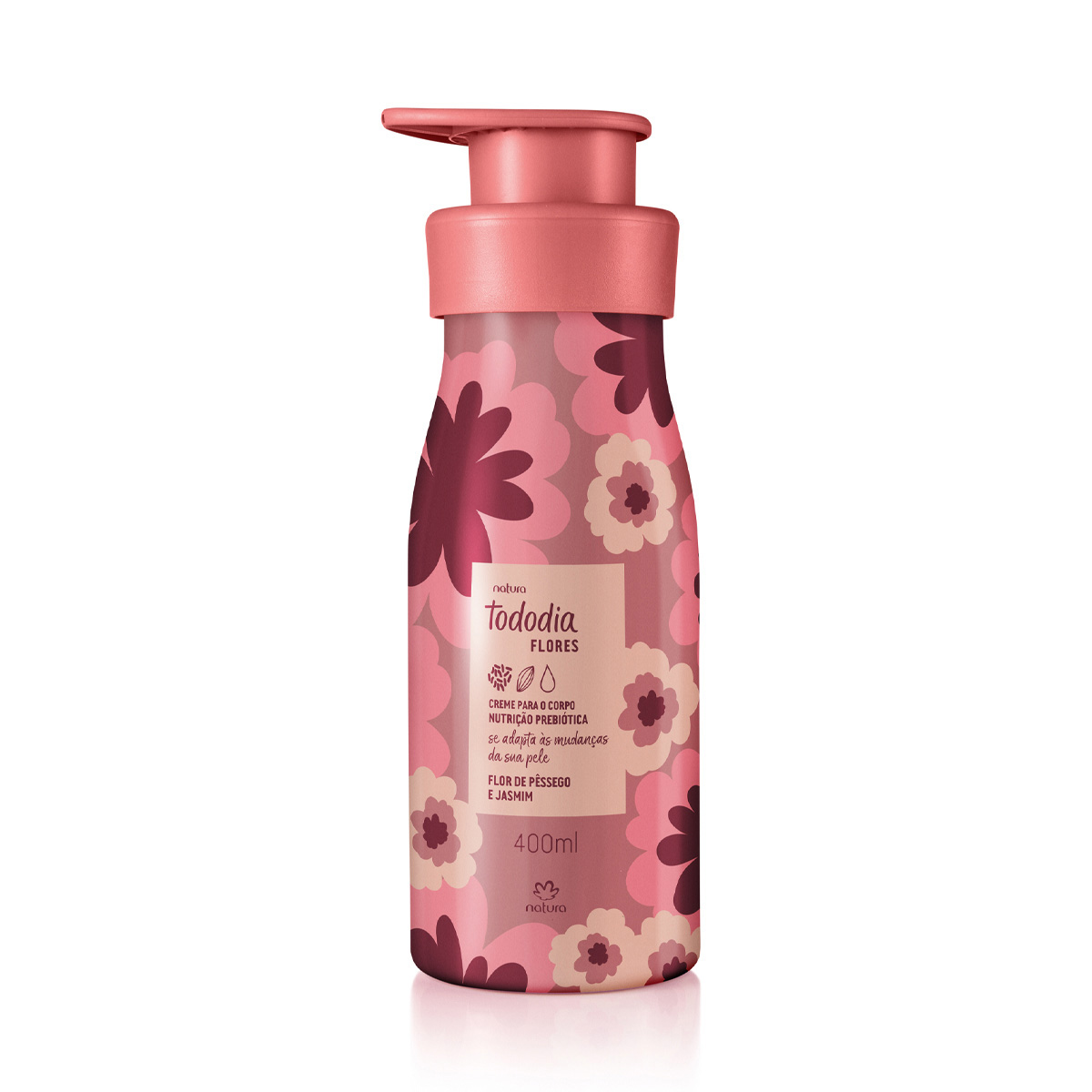 Creme Desodorante Nutritivo para o Corpo Tododia Flores