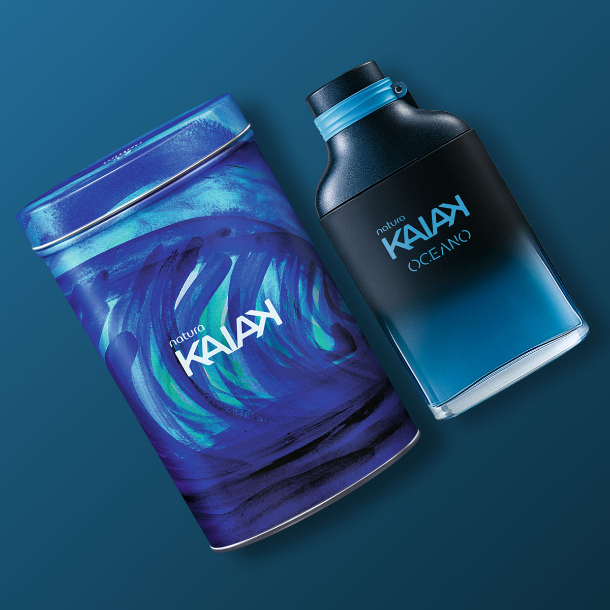 Kaiak Oceano Masculino com Lata
