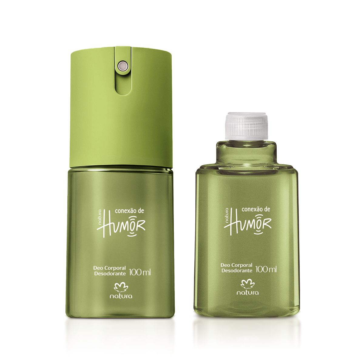 Kit Desodorante Corporal Humor ConexĂŁo Masculino com Refil Kit Desodorante Corporal Humor ConexĂŁo Masculino com Refil