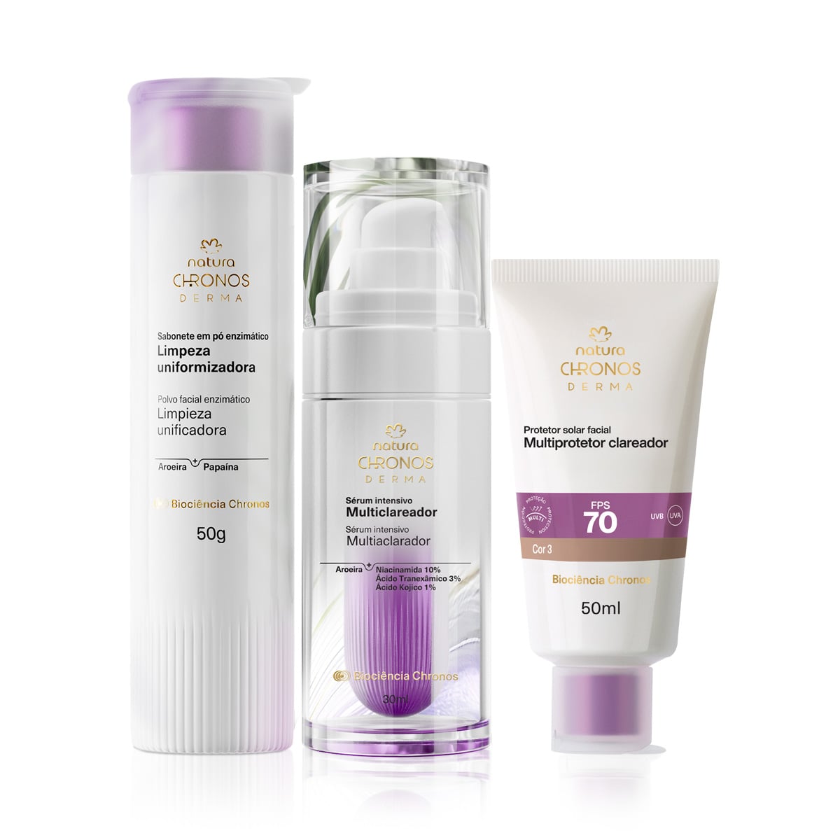 Rotina Multiclareadora de Manchas Chronos Derma C3