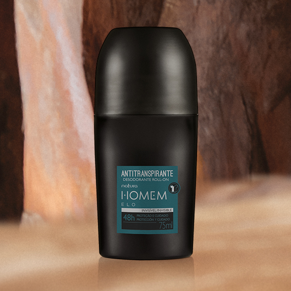 Desodorante Antitranspirante Roll-On Natura Homem Elo