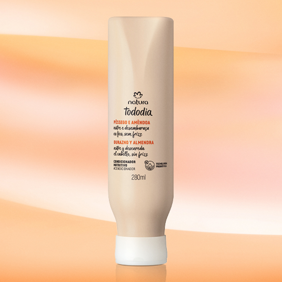 Condicionador Nutritivo Tododia Pêssego e Amêndoa 280 ml