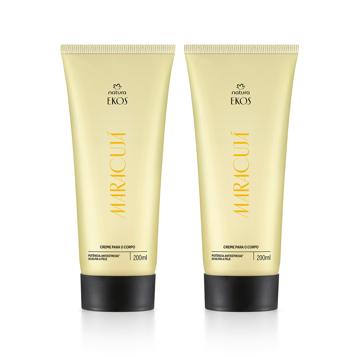 Kit Creme Desodorante Hidratante para o Corpo Ekos Maracujá (2 unidades)