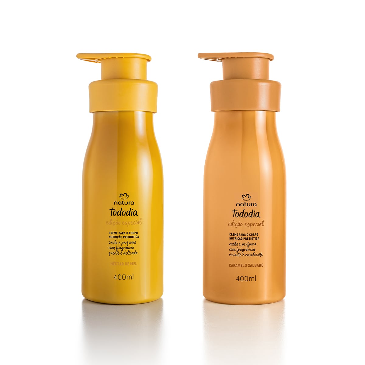 Kit Tododia Creme para o Corpo Caramelo Salgado e Néctar de Mel (2 produtos)