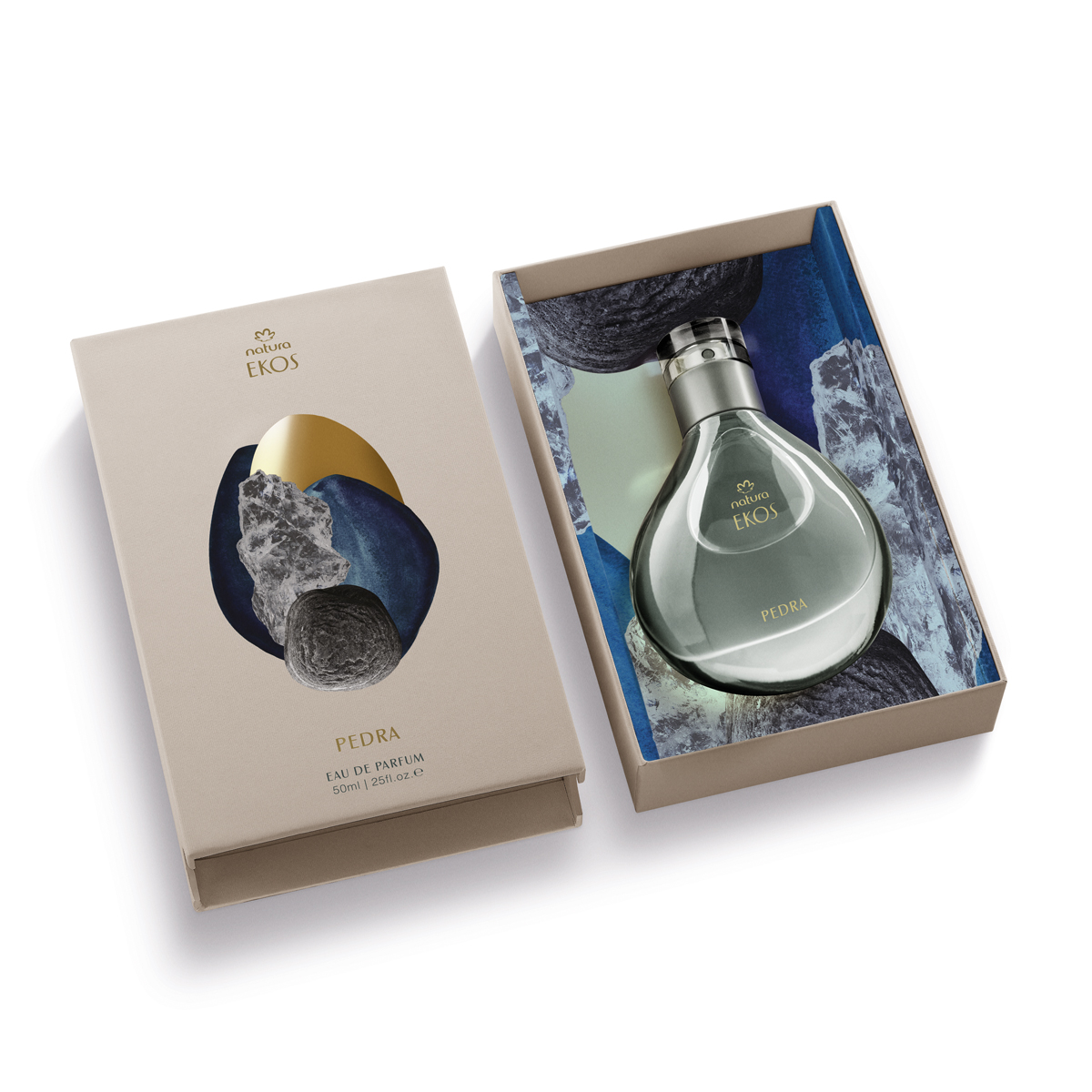 Eau de Parfum Ekos Pedra 50 ml Eau de Parfum Ekos Pedra 50 ml
