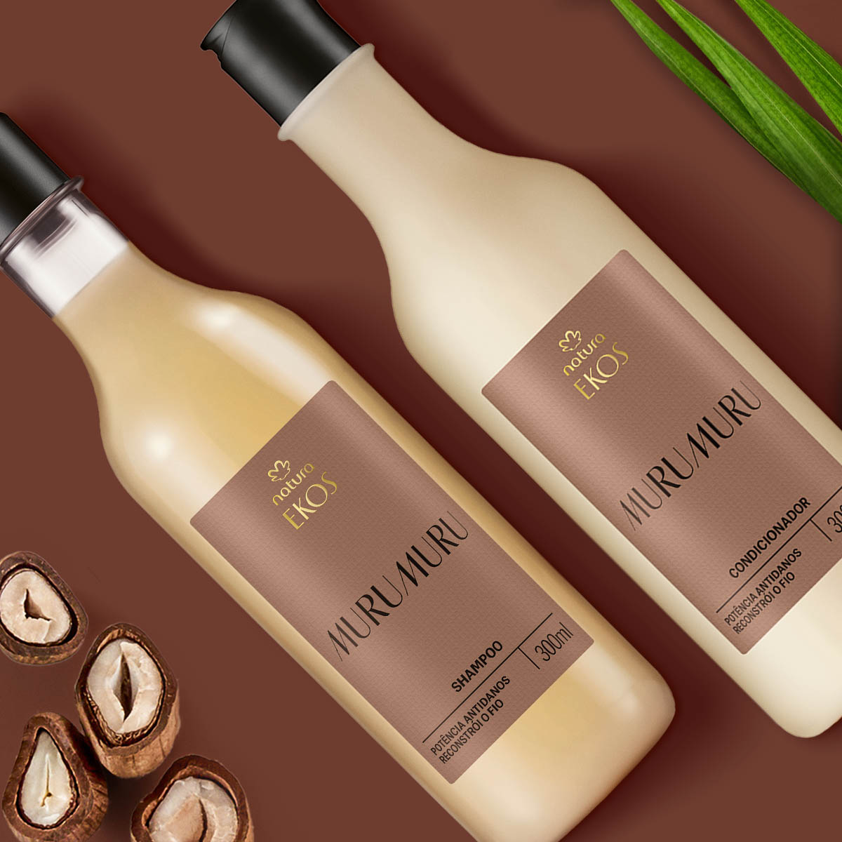 Kit Ekos Murumuru Shampoo e Condicionador