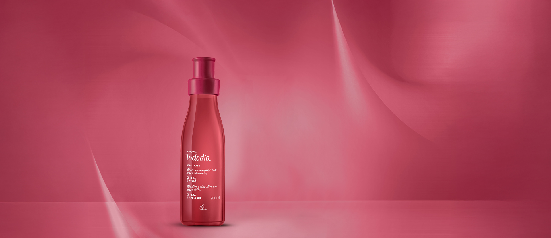 Body Splash Tododia Cereja e Avelã 200 ml