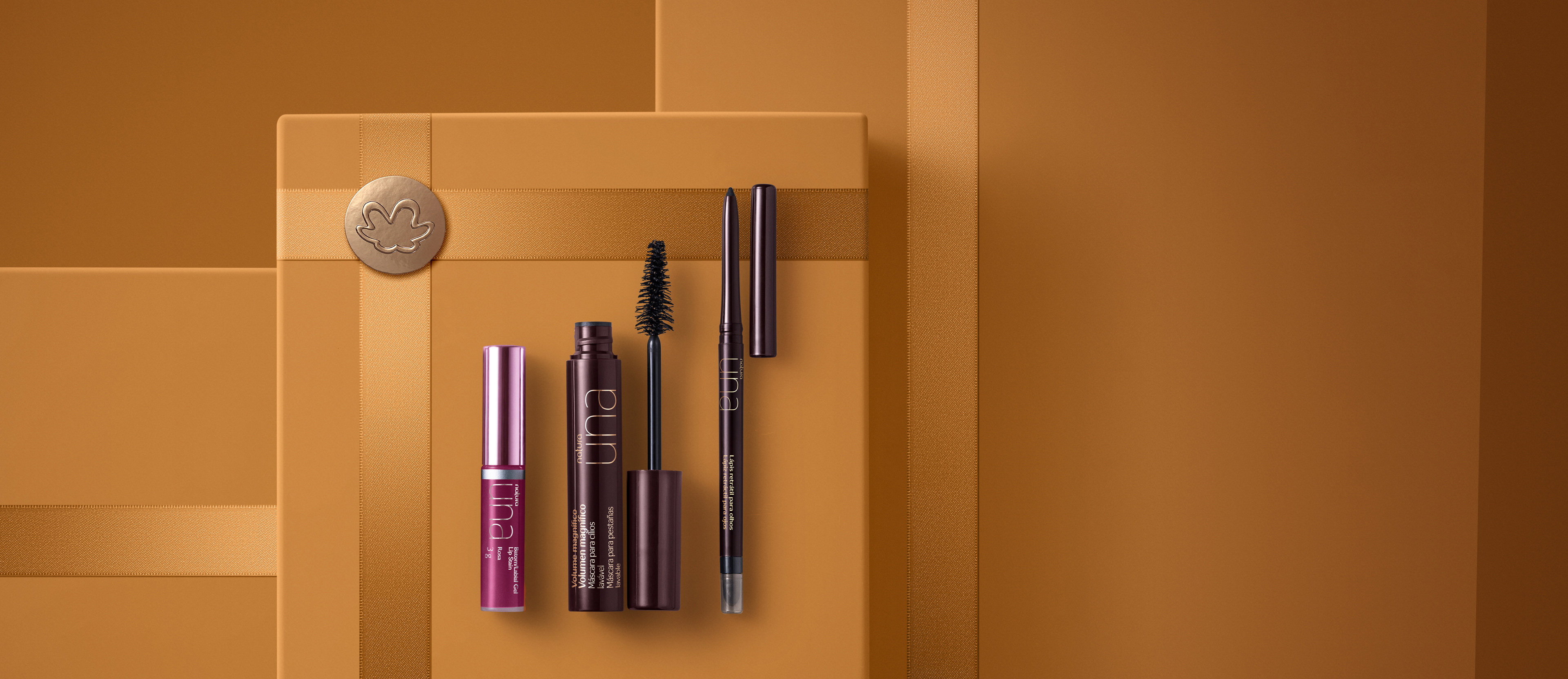 Presente Natura Una Look Rosa (3 produtos)