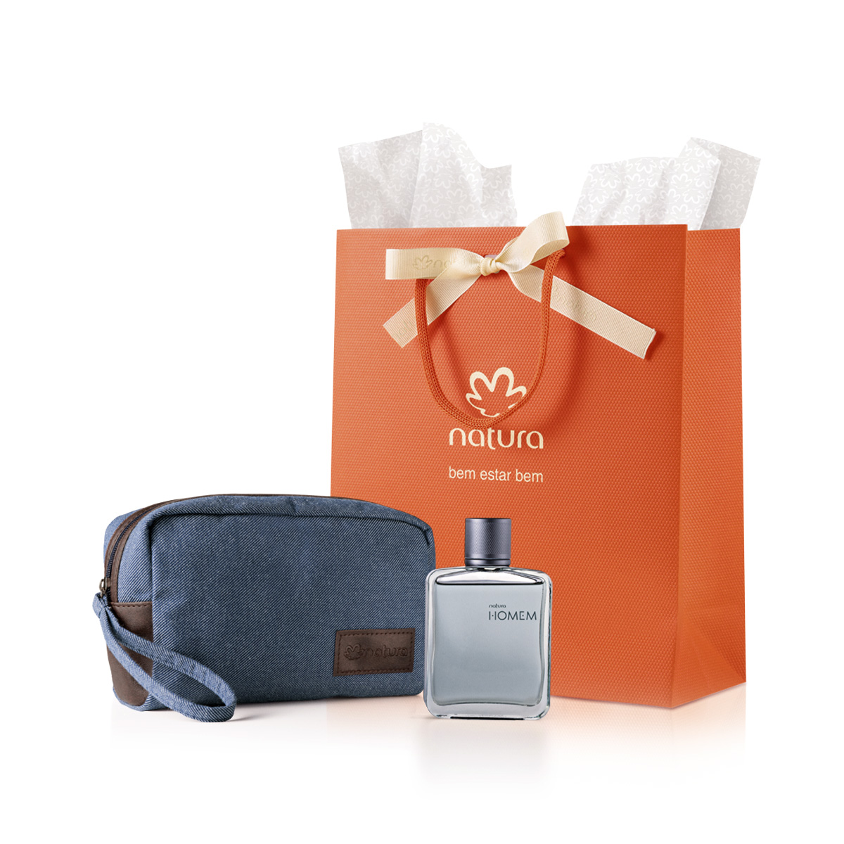 Presente Natura Homem com Nécessaire (2 produtos)