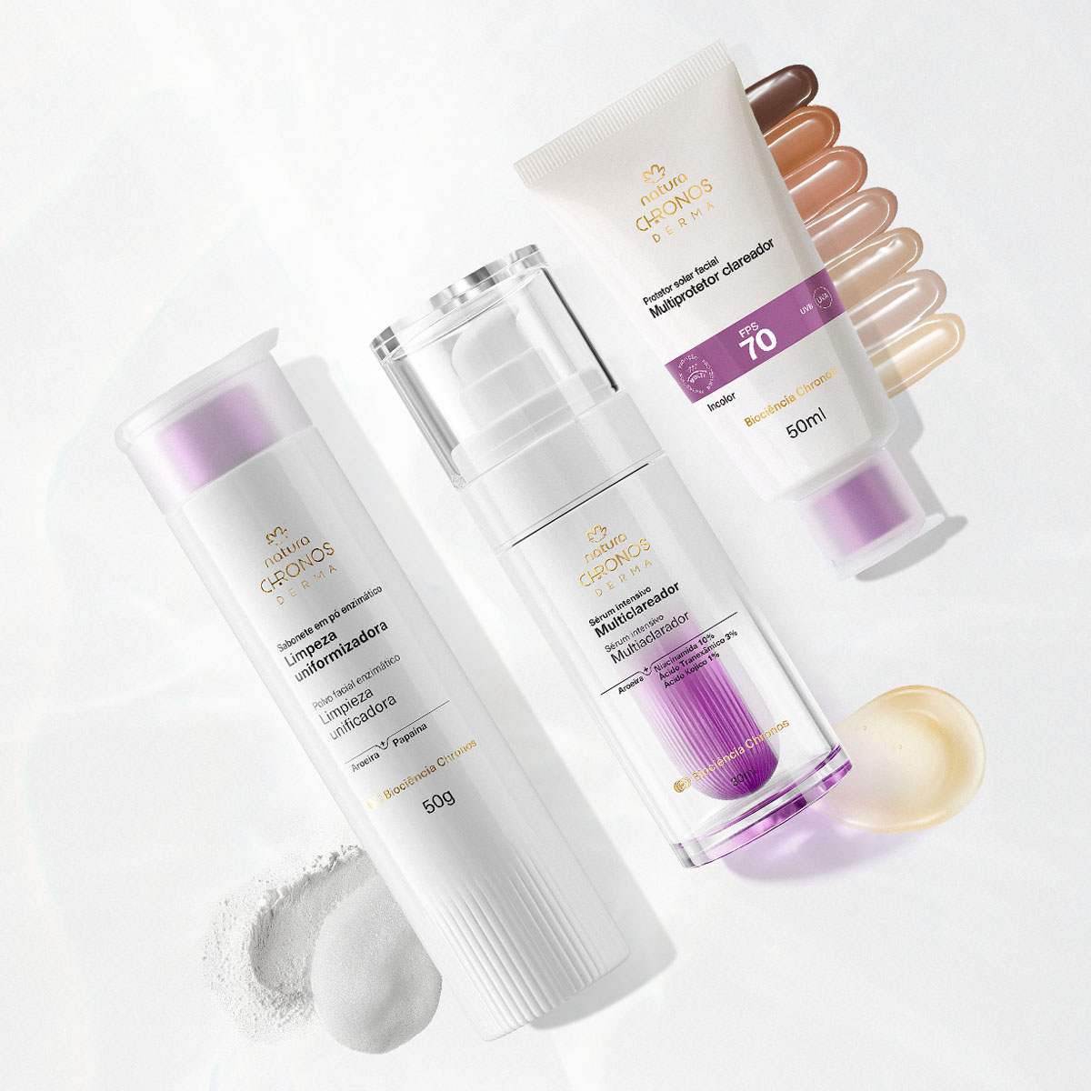 Rotina Multiclareadora de Manchas Chronos Derma