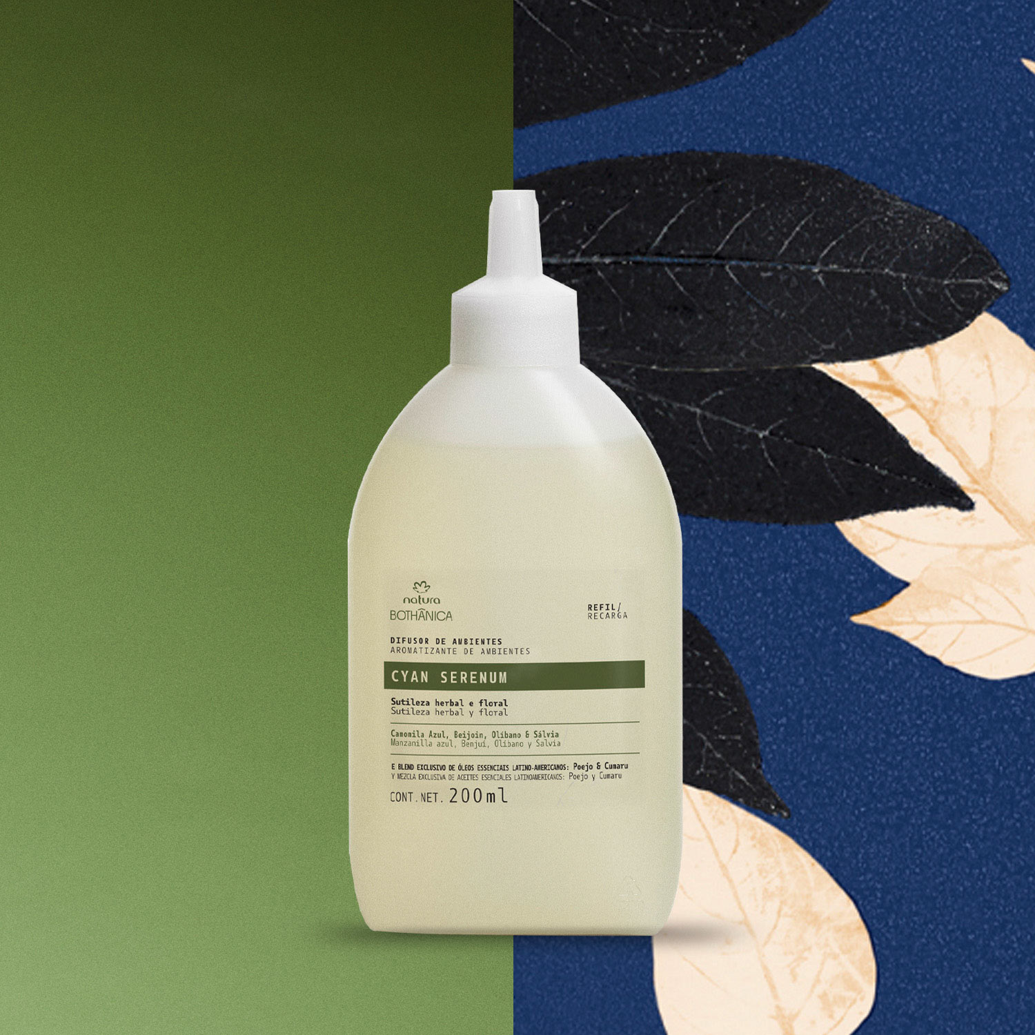 Refil Difusor de Ambiente Natura Bothânica Cyan Serenum