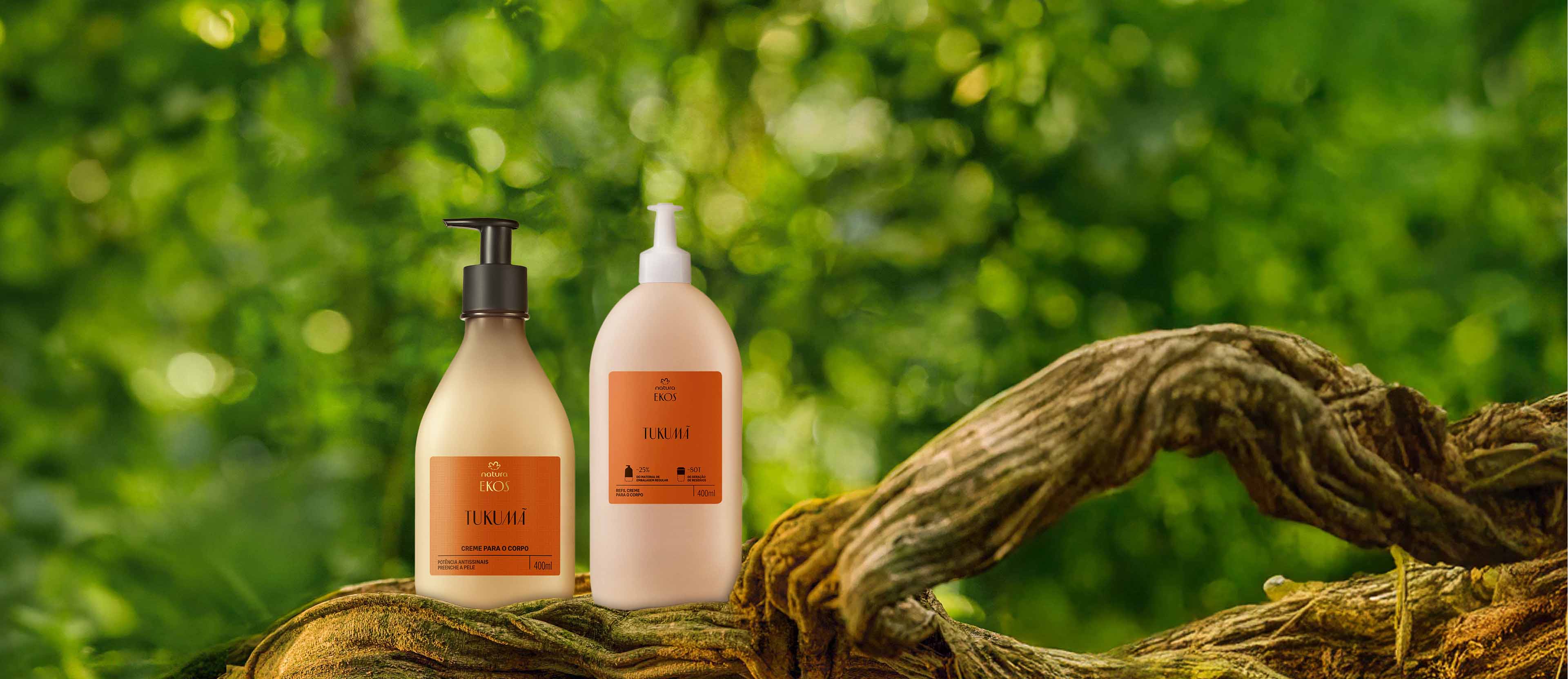 Kit Ekos Tukumã Creme para o Corpo e Refil