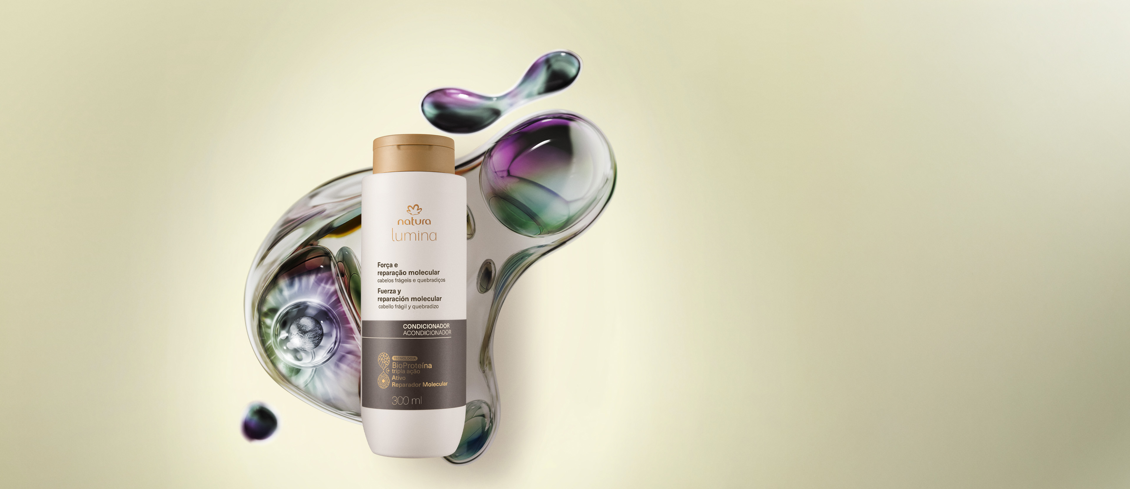 Condicionador Força e Reparação Molecular Lumina