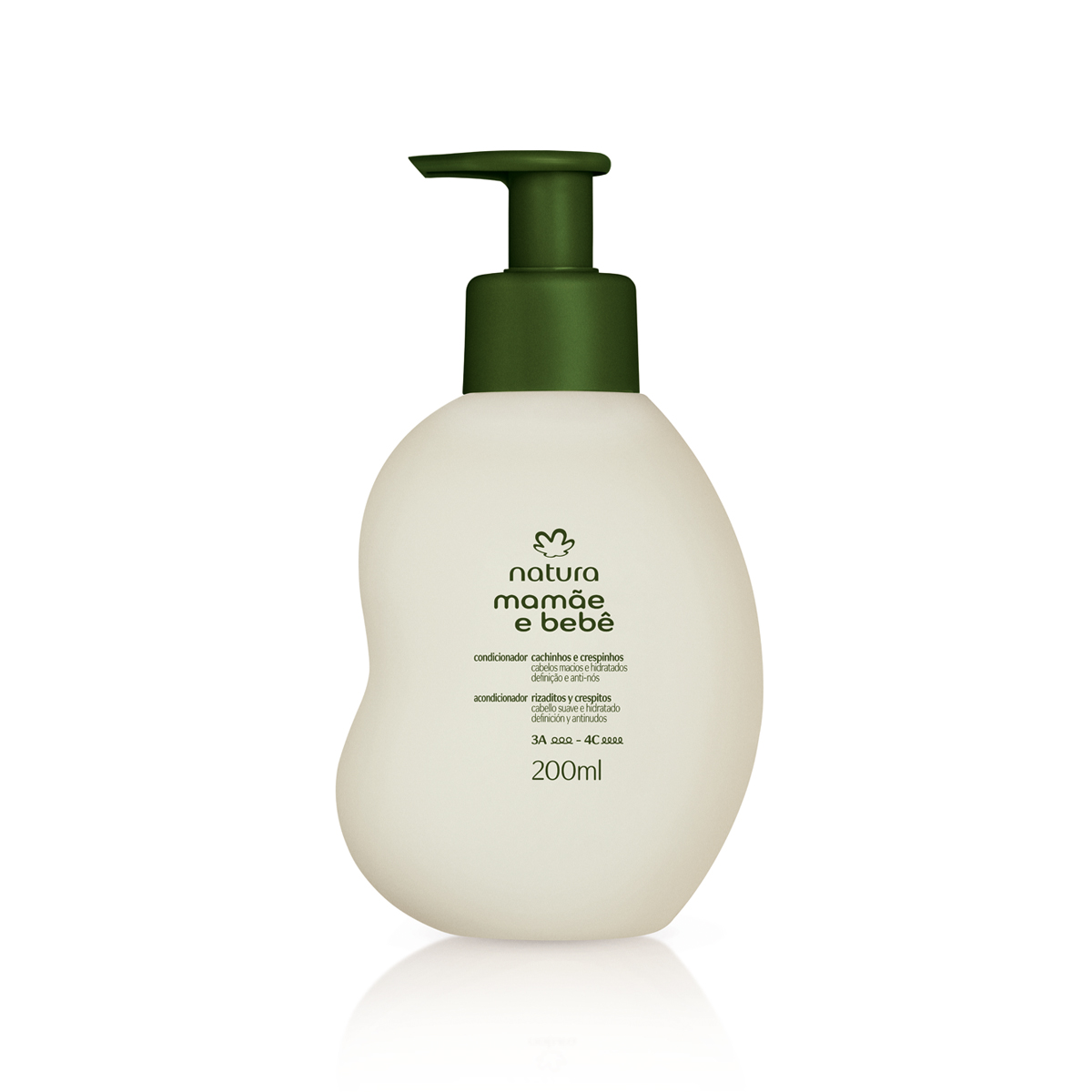 Condicionador Mamãe e Bebê Cachinhos e Crespinhos 200 ml
  