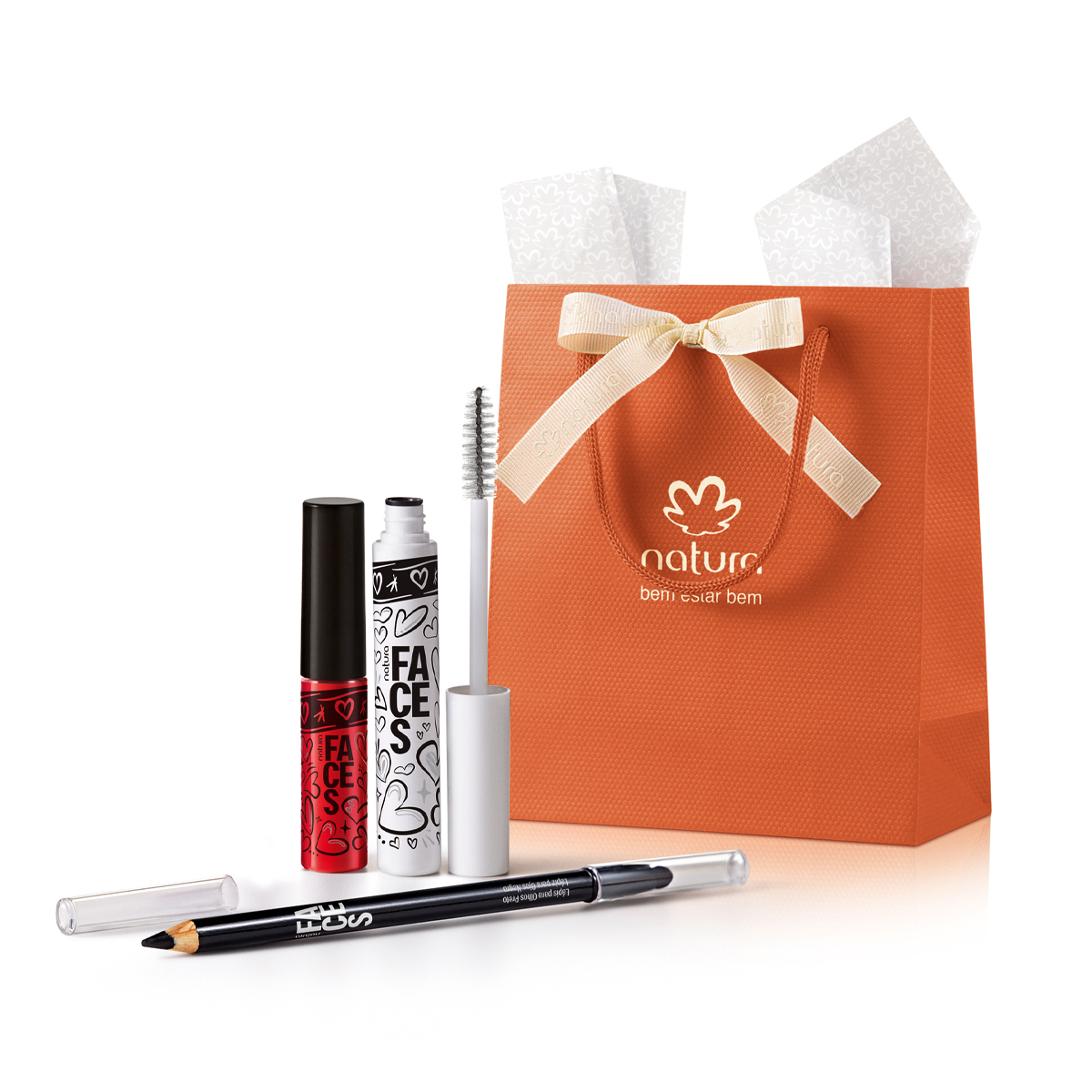 Presente Natura Faces Look Arrasador (3 produtos) Presente Natura Faces Look Arrasador (3 produtos)