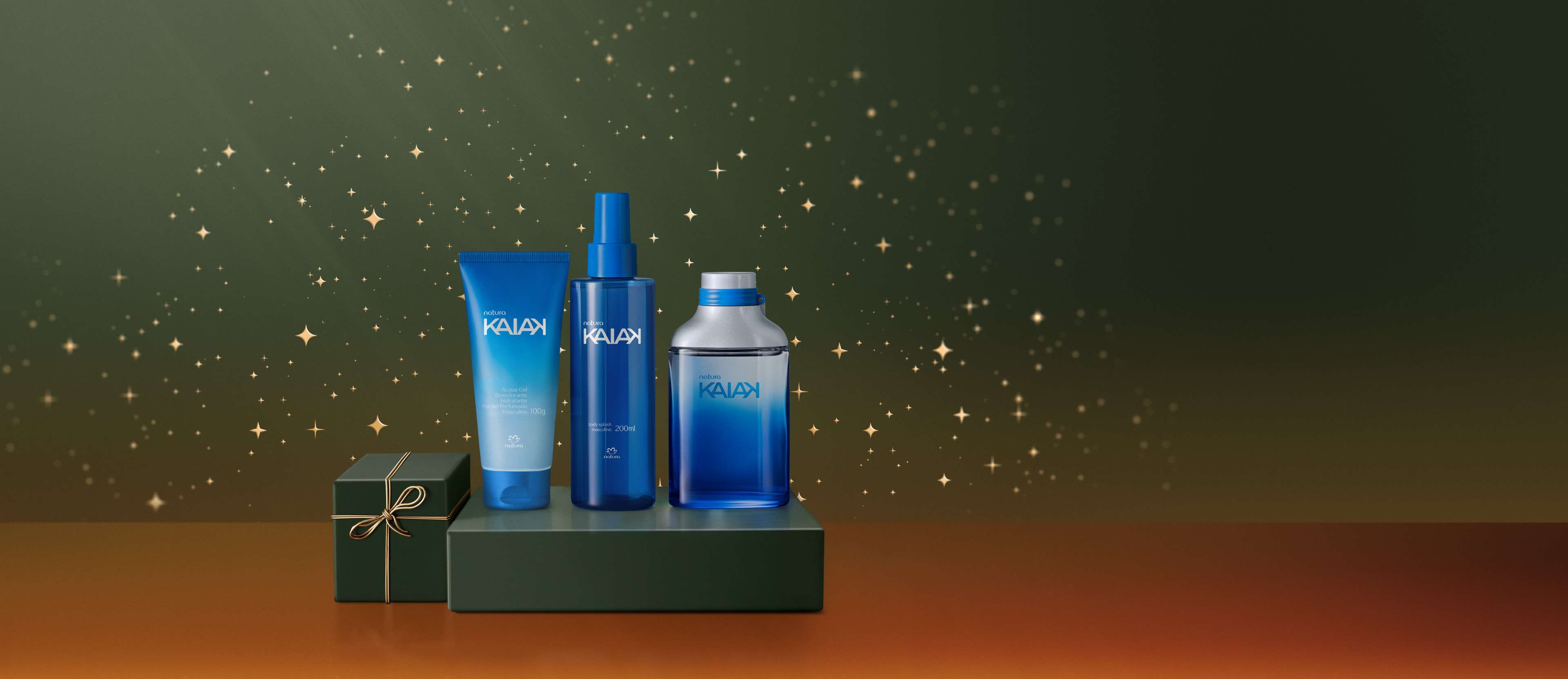 Presente Natura Kaiak Masculino Completo (3 produtos)