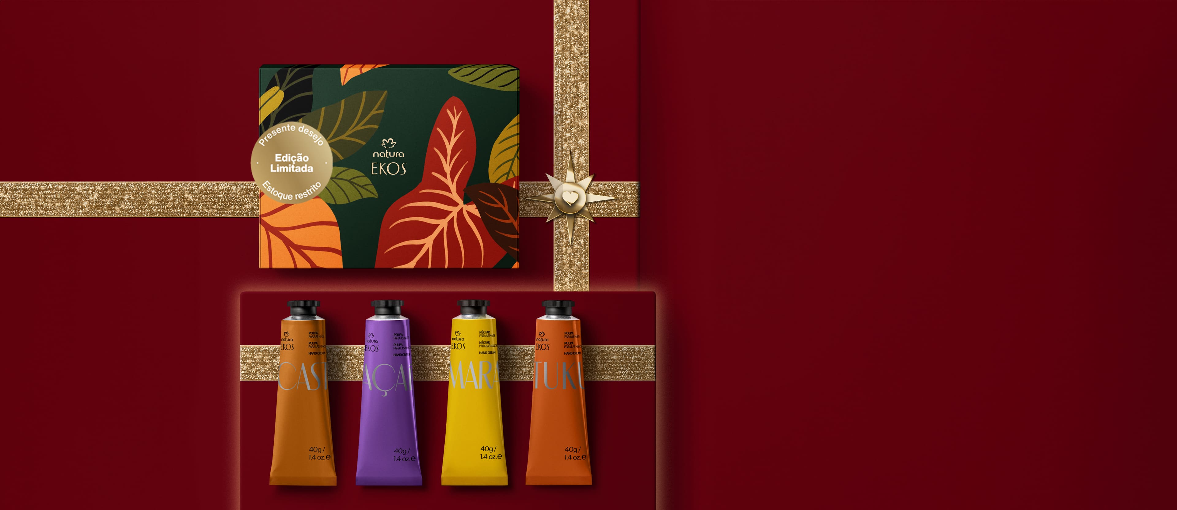 Presente Natura Ekos Polpa Mãos