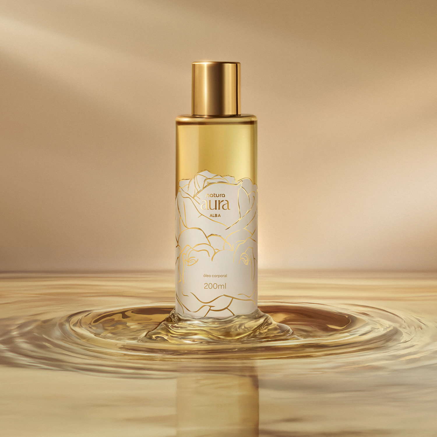 Óleo Corporal Natura Aura Alba