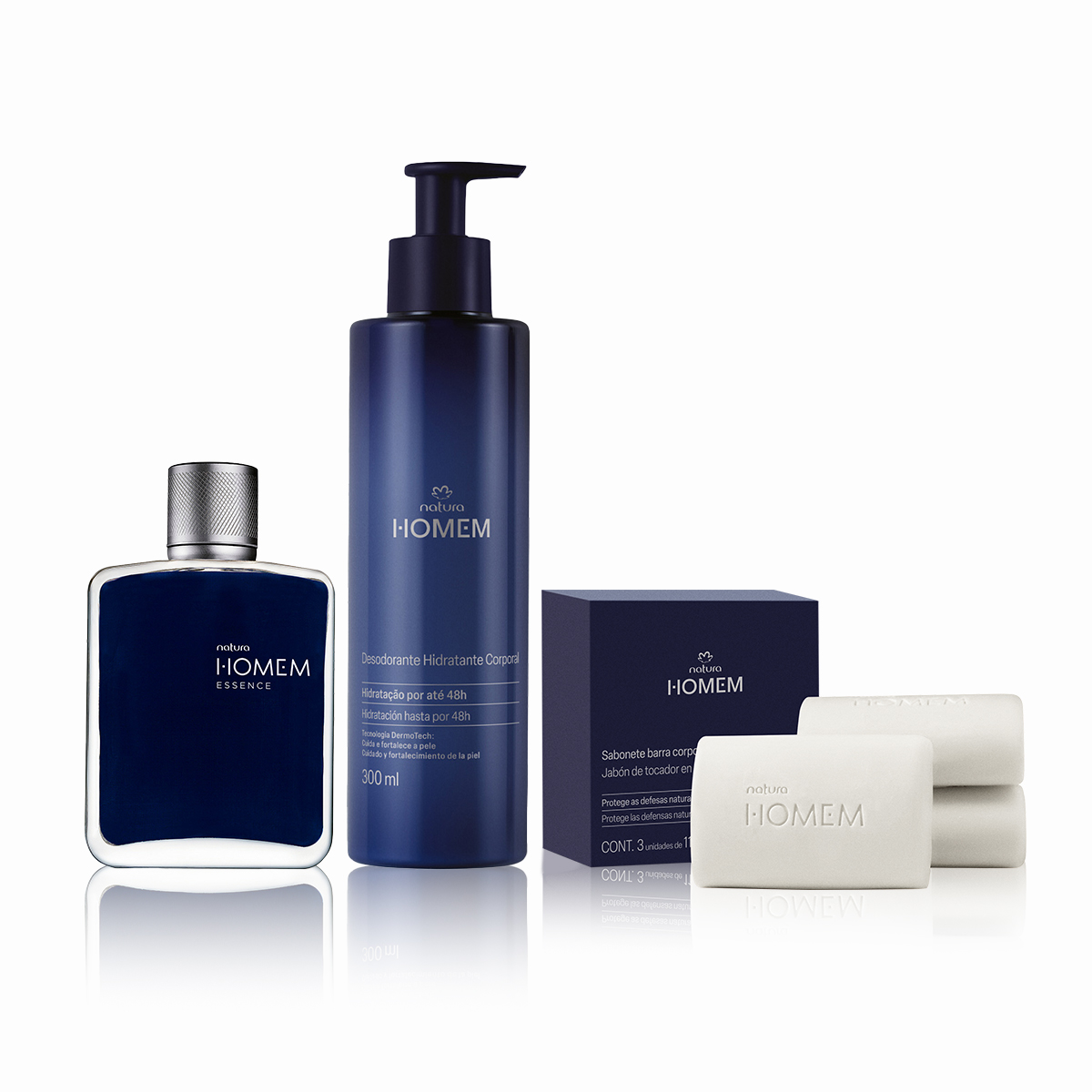 Kit Natura Homem Essence (3 produtos) Kit Natura Homem Essence (3 produtos)