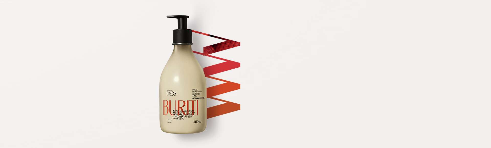 Polpa Desodorante Hidratante Corporal Ekos Buriti