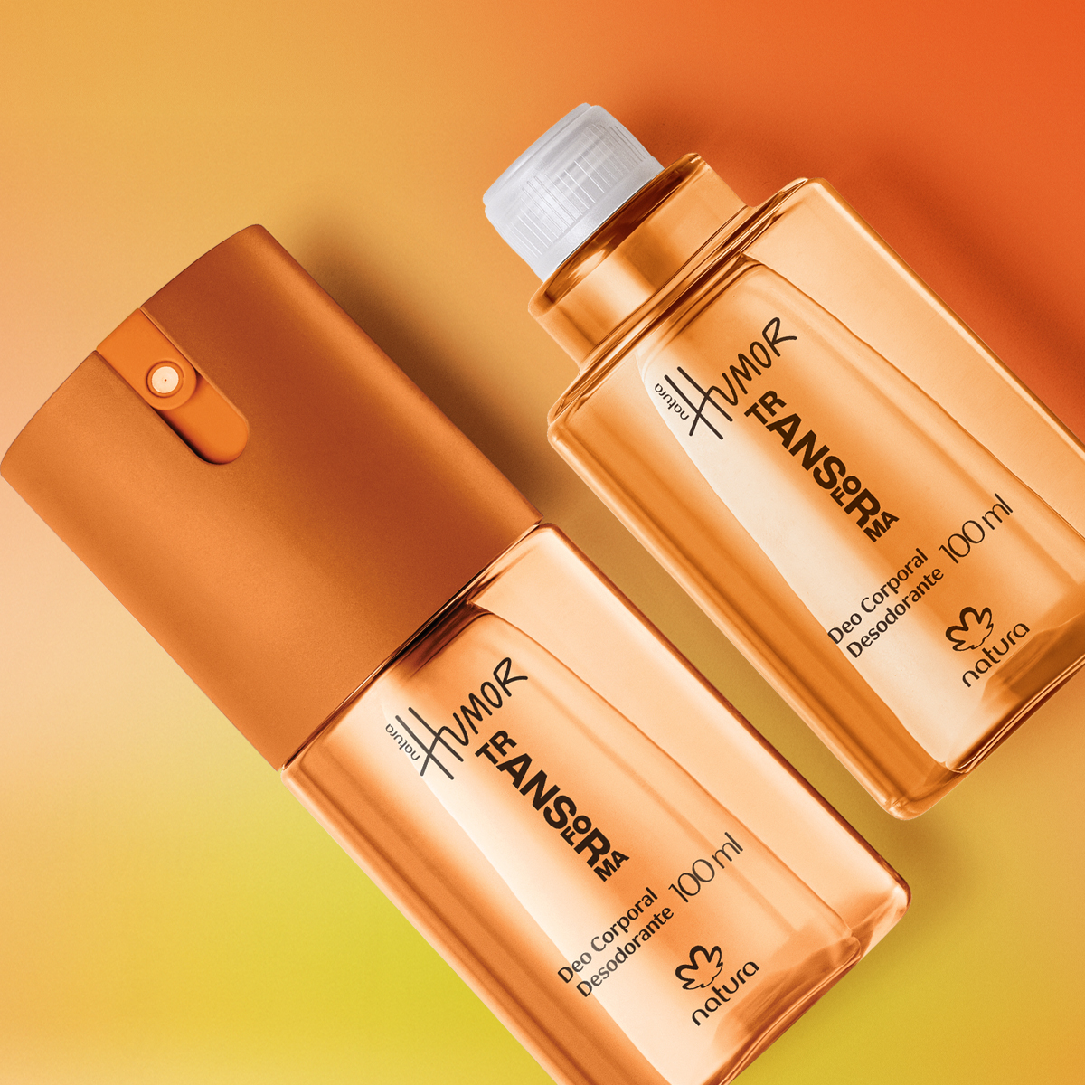 Kit Desodorante Corporal Humor Transforma com Refil