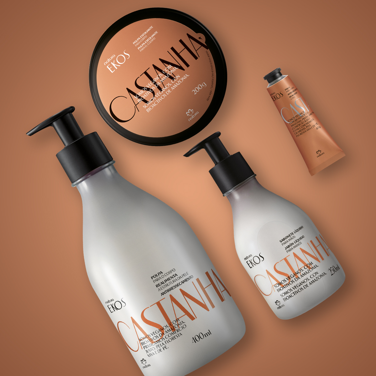 Kit Ekos Castanha Completo (4 produtos)