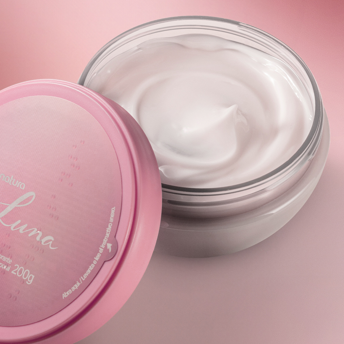 Mousse Desodorante Hidratante Corporal Perfumado Luna