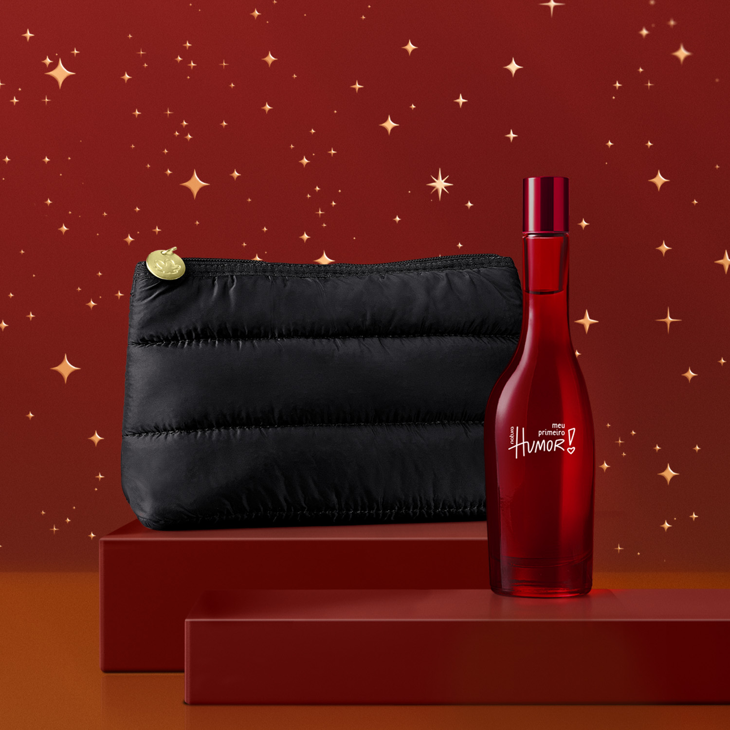 Presente Natura Meu Primeiro Humor Perfume com Acessório (2 produtos)