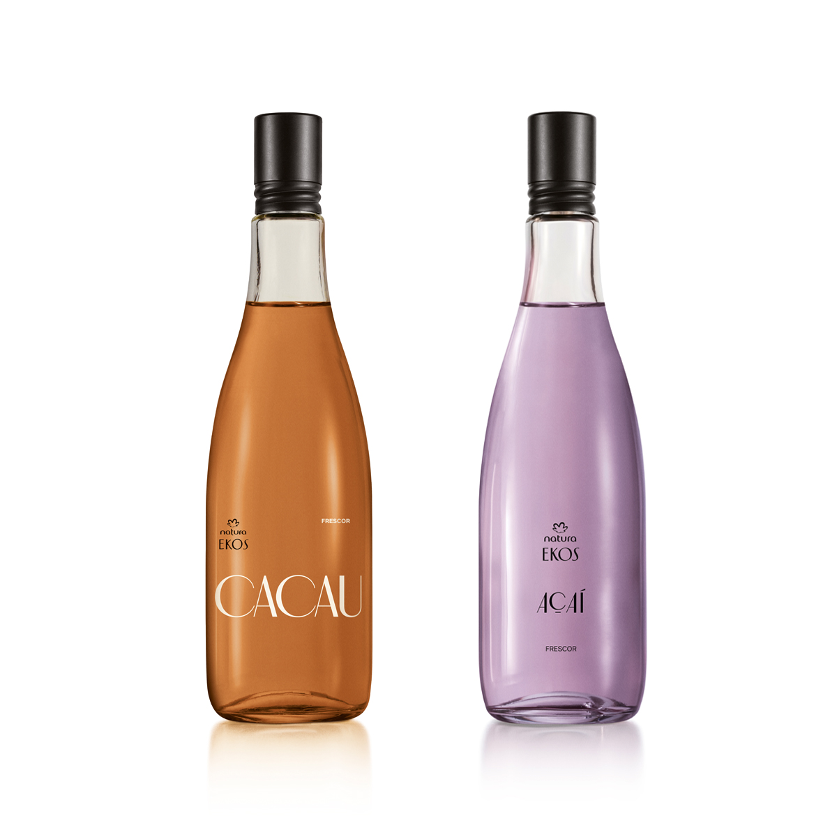 Kit Desodorante Colônia Ekos Frescor Cacau e Ekos Frescor Açaí