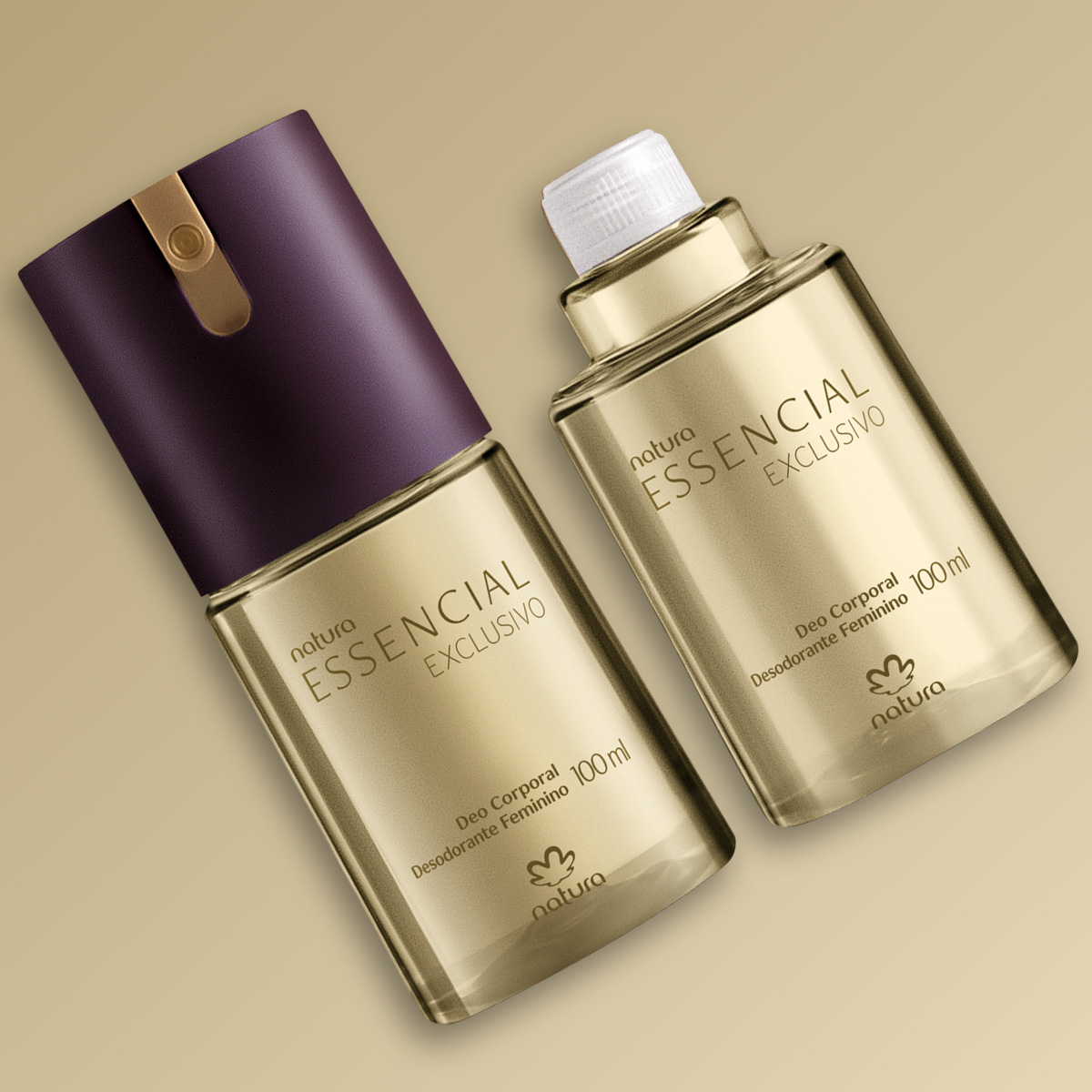 Desodorante Corporal Essencial Exclusivo Feminino com Refil