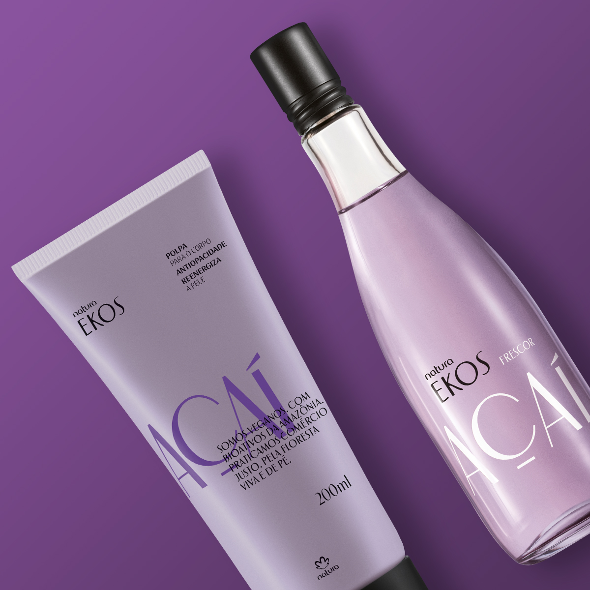 Kit Ekos Açaí Hidratante e Frescor (2 produtos)