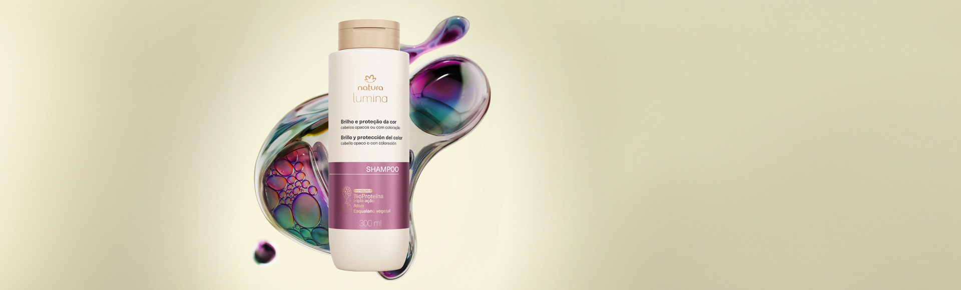 Shampoo Revitalizante Brilho e Proteção da Cor
