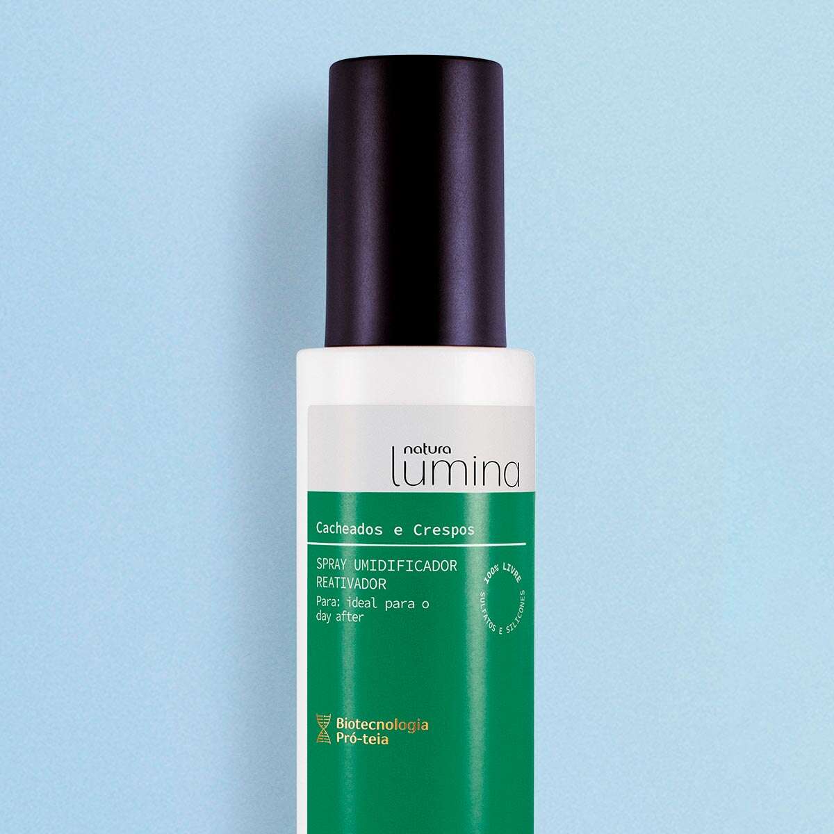 Spray Umidificador Reativador Para Cabelos Cacheados e Crespos Lumina