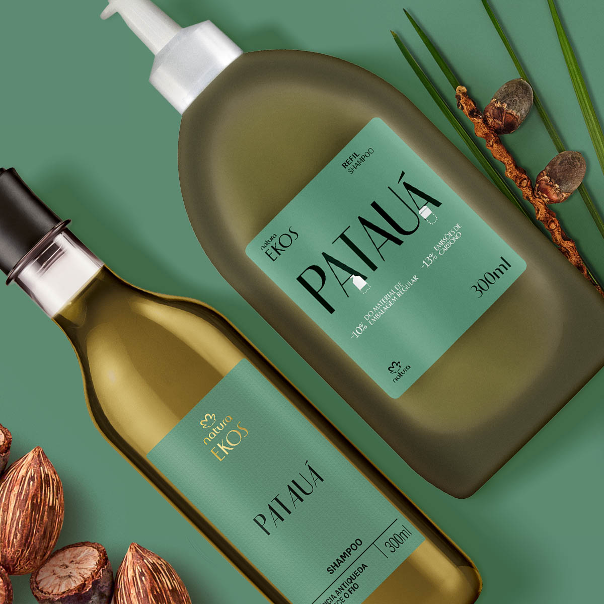 Kit Ekos Patauá Shampoo com Refil