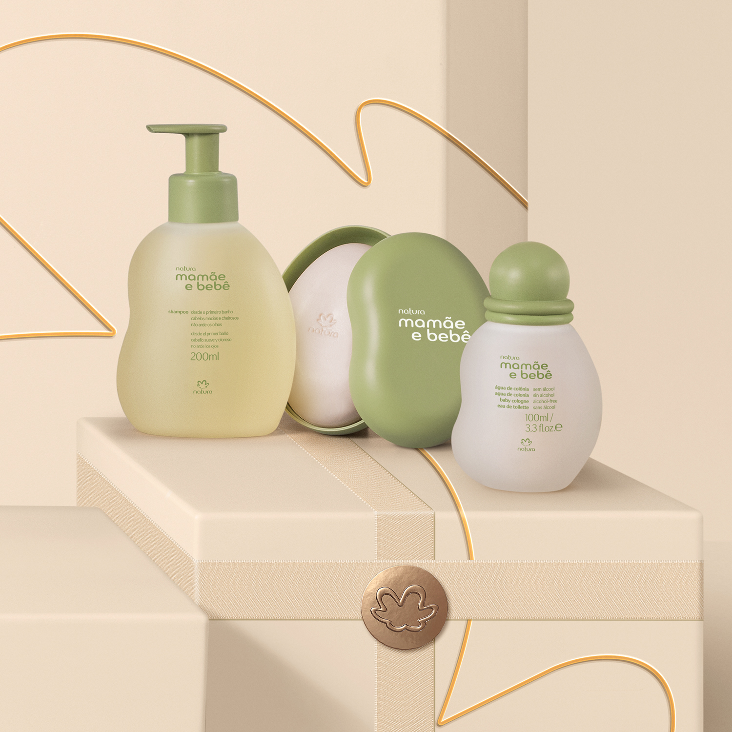 Presente Natura Mamãe e Bebê Mimo Especial