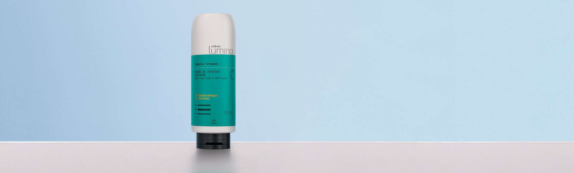 Creme de Pentear Ativador para Cabelos Crespos Lumina