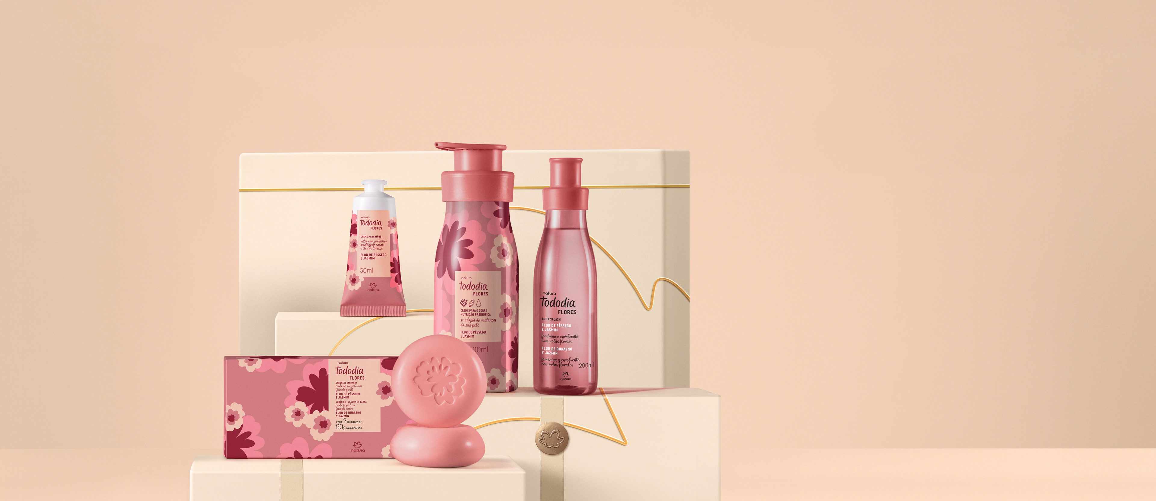 Presente Natura Tododia Flores (4 produtos)