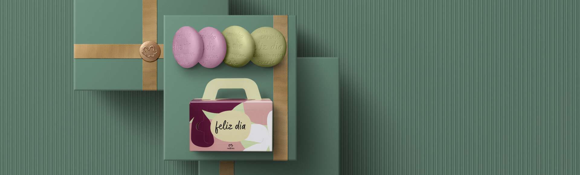 Presente Natura Tododia Sabonetes em Barra Sortidos