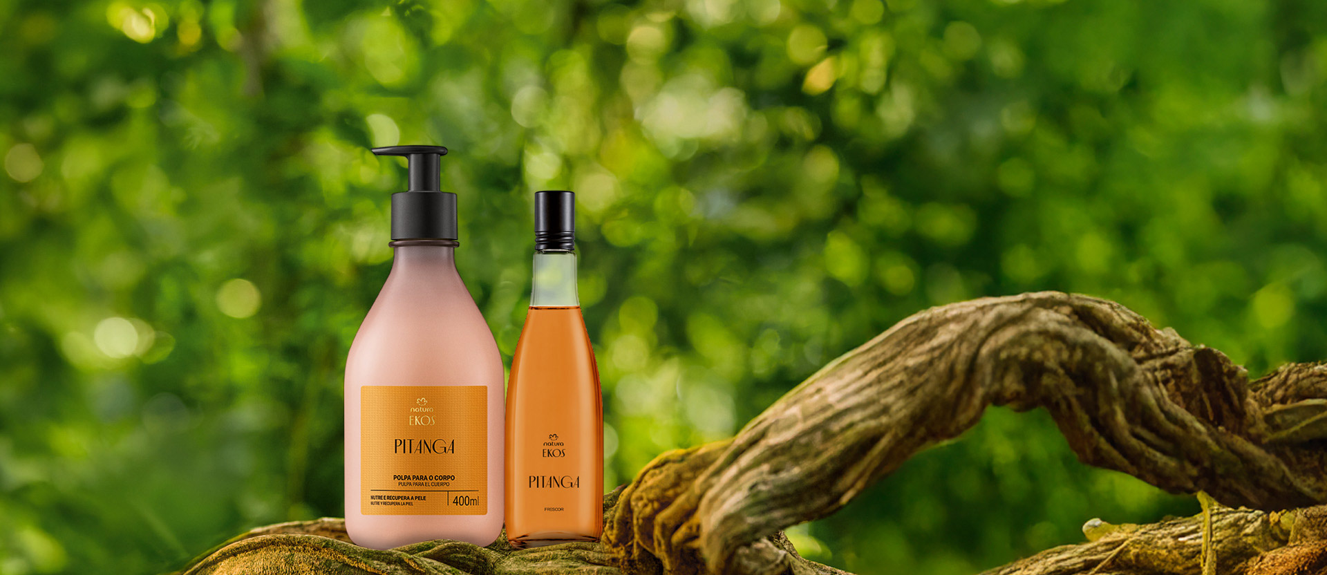 Kit Perfumação e Hidratação Ekos Pitanga (2 produtos)